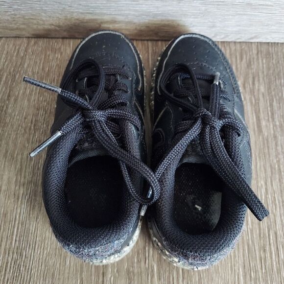 Nike Air Force 1 PS Recycled Wool Pack Black DB 4587-001 Kids Size 9C - Picture 6 of 9